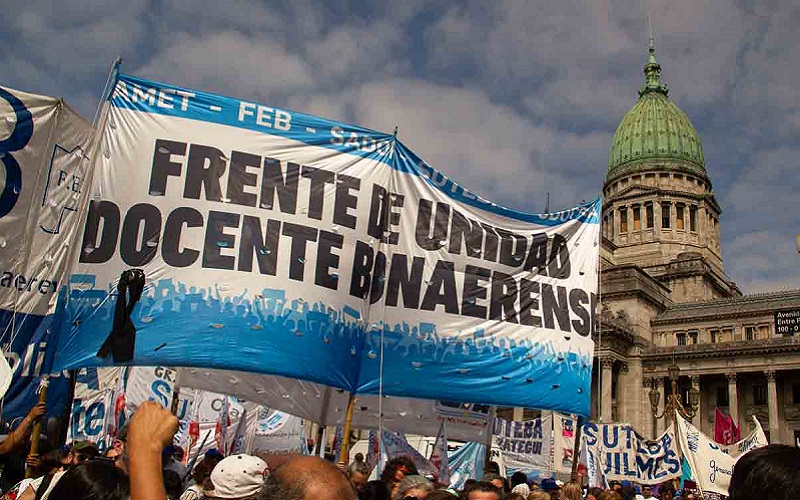 SADOP | «Docentes bonaerenses, firmes en la lucha»