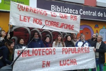 Bibliotecas Populares | «Si esperan algo del estado van a terminar cerrando»