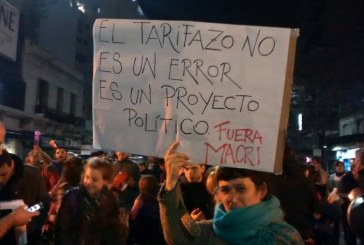 Ruidazo | El pueblo dijo No al tarifazo