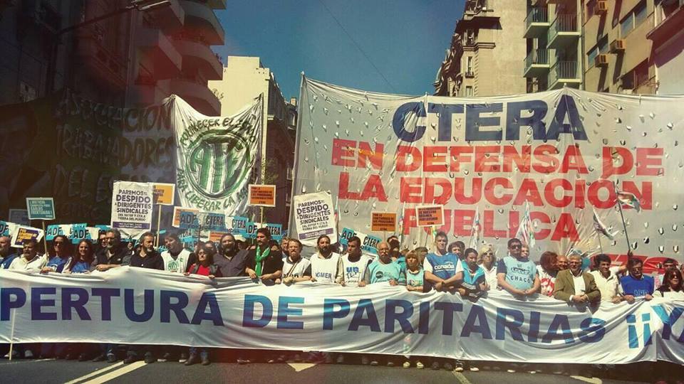 Jornada de protesta | Paro y movilización de docentes y estatales