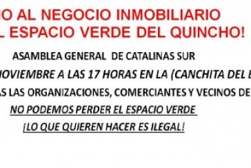 Catalinas Sur| Denuncian negocio inmobiliario