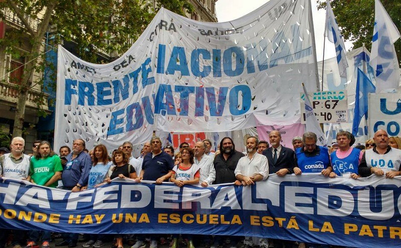 Marcha Federal | Empezó una nueva etapa en la batalla educativa