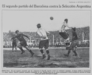 Las visitas internacionales fueron una constante de los años veinte. Eran parte del profesionalismo larvado. El fútbol era un enorme y rentable negocio.