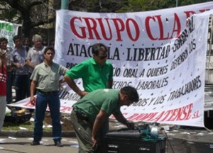 La libertad sindical fue nuevamente violada por el Grupo Clarín