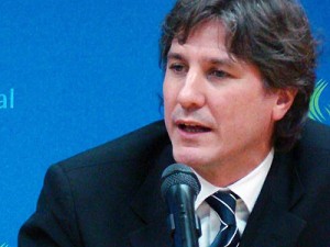 Amado Boudou abrió la boca en la Gráfica