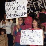 «Estamos cómodos, ya no estamos en la calle»