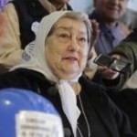 Hebe de Bonafini, madrina de los talleres ferroviarios de Tafí Viejo