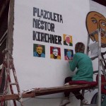 Vecinos defienden la Plazoleta Néstor Kirchner