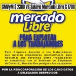 Actitud antisindical de la empresa Mercado Libre