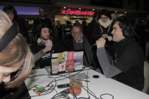 Masivo encuentro solidario en el Bauen