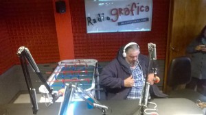 El campeón argentino de metegol, en Radio Gráfica