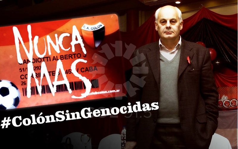 Colón de Santa Fe | Socios piden la expulsión del genocida Alberto Candioti