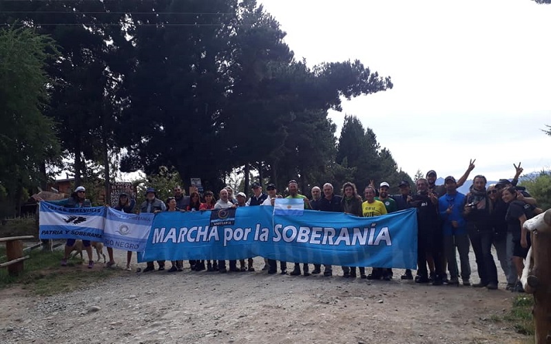 Comienza la Cuarta Marcha por la Soberanía a Lago Escondido