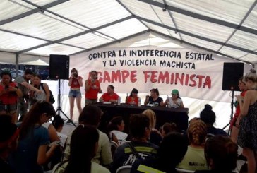 Acampe feminista | “Somos nosotras las que ponemos el cuerpo”