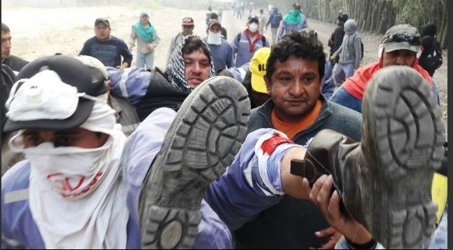 Salta | Feroz represión en ingenio El Tabacal