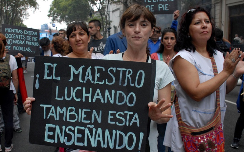 Felman | «Los docentes exigimos la discusión paritaria»